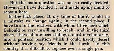 Goldwin Smith letter to William Rathbone Nov 14 1874